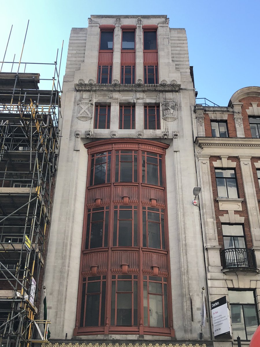 56 Fleet Street, I like the orange. Lots of more classic Art Deco on here