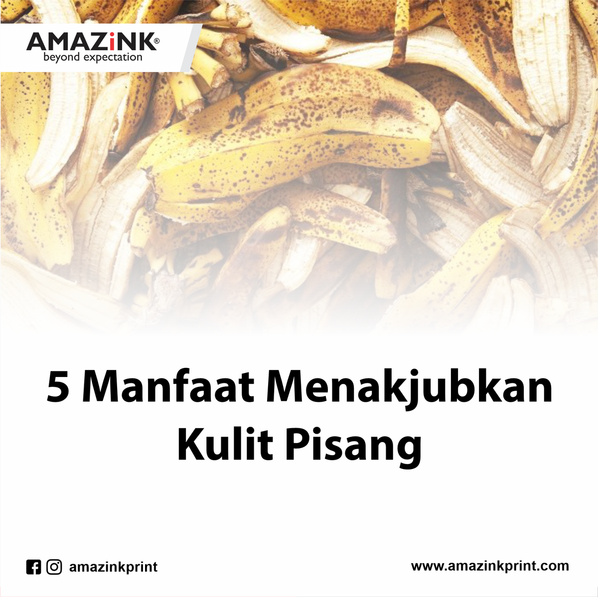 amazinkprint's tweet photo. Setelah makan pisang, adalah hal yang wajar kalau kita langsung membuang kulitnya. Padahal kulit pisang sebenarnya bisa dimanfaatkan untuk banyak hal. Mulai dari untuk kecantikan hingga untuk tanaman. Berikut ini beberapa manfaat menakjubkan dari kulit pisang.

#amazink https://t.co/wMkDsNy1z6