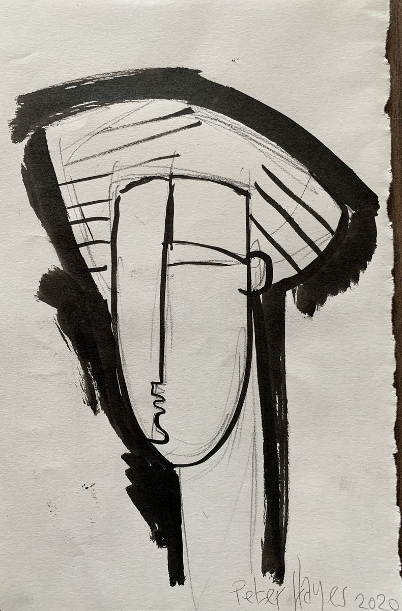 SOLD!
Peter Hayes ‘Lockdown Head’ ceramic sculpture along with a couple of preliminary drawings. <a href="/Phayesceramics/">Peter Hayes</a> #peterhayes #sold #lockdown #head #ceramic #sculpture #blackmoregallery #lymm #cheshire