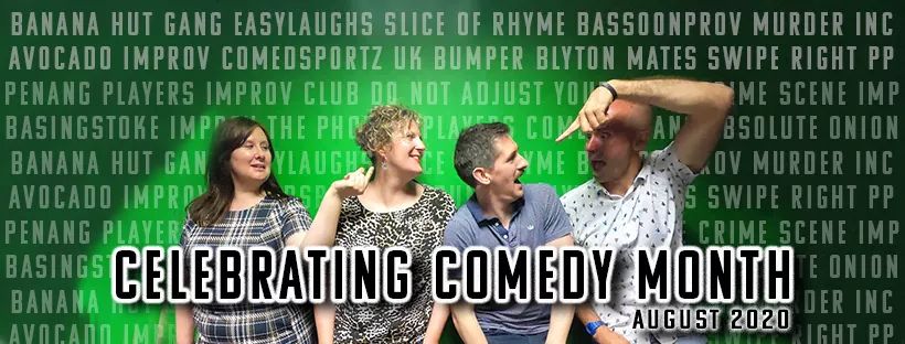 August is usually the best time of the year for live comedy - sadly this year, things are different. So we have interviewed lots of #improv acts lots of silly questions to make August that little bit special. Plus a very special interview with <a href="/SwipeRightImpro/">Swipe Right</a> 

#august #comedy