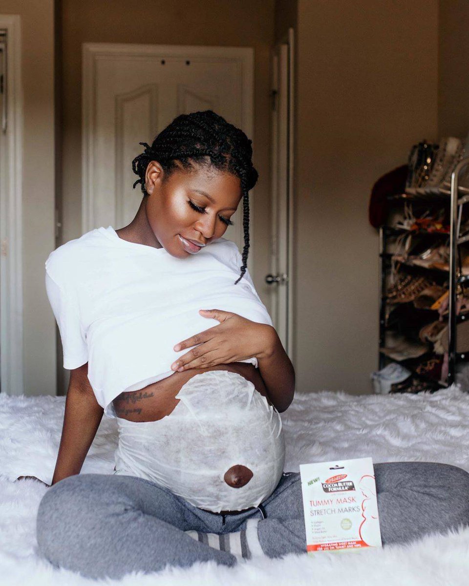 RT twitter.com/CosmetizeUK/st… 'Have you ever tummy masked while pregnant? It’s extremely soothing and makes me feel fancy.' @palmers @naturallytemi ❤✨ #PalmersBelly #pregnancy #pregnancylife #bu…