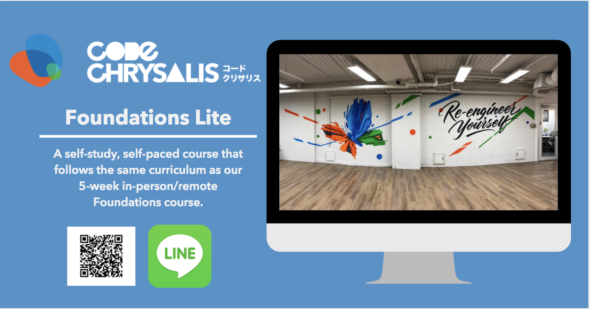 codechrysalis's tweet image. Interested in gaining #coding fluency at your own pace?🤔

👉Check out Foundations Lite! 🚀

💁‍♂️Access recorded lessons, have 6 months of full access to weekly group sessions, and much more! #beginnercoders #codeNewbie

Sign up here:
codechrysalis.io/foundations-li…