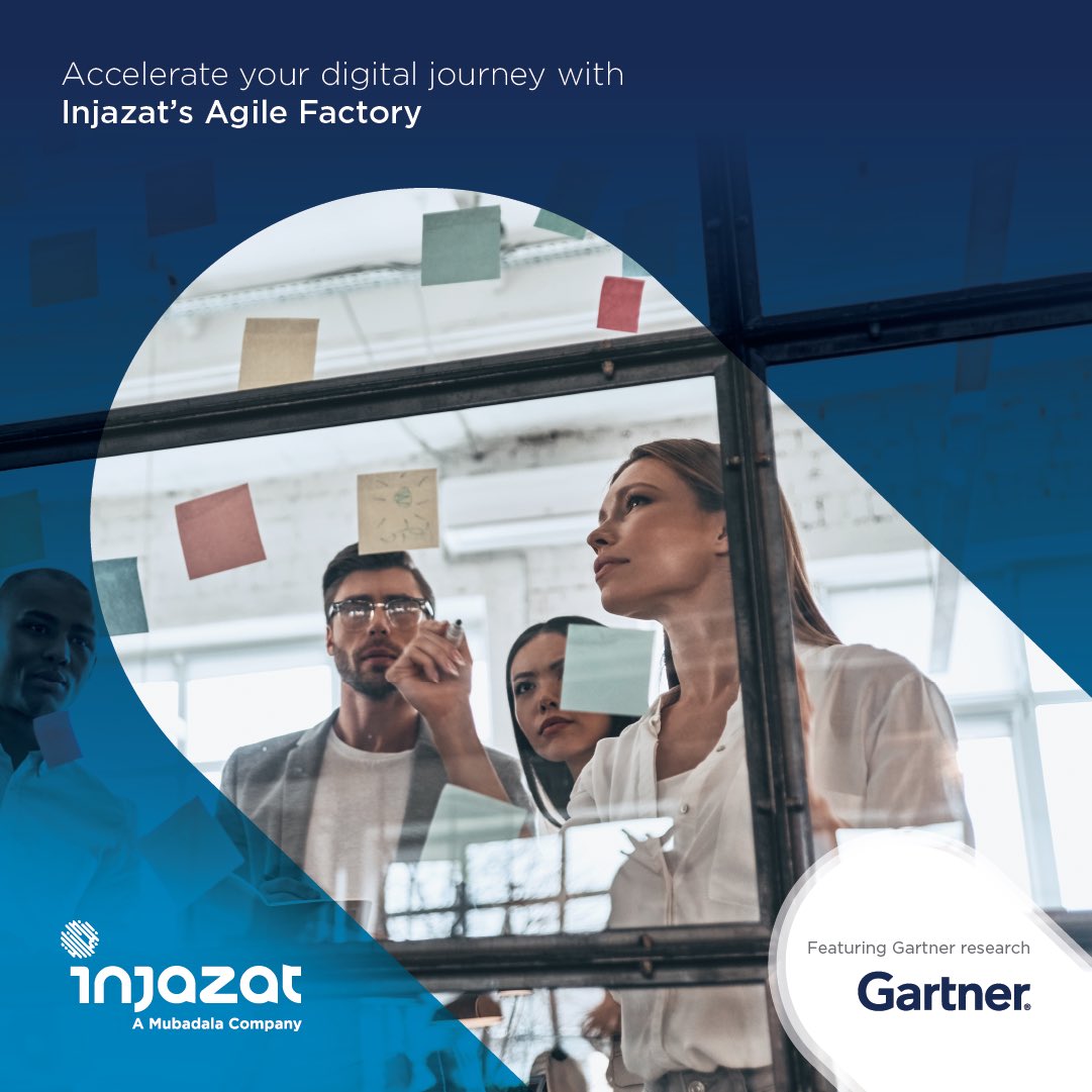 core42_ai's tweet image. An agile business environment empowers you to stay ahead of the competition, no matter the circumstances. Learn more with our Newsletter featuring Gartner’s report gtnr.it/2Y2q7Ma 
#Injazat #agilefactory