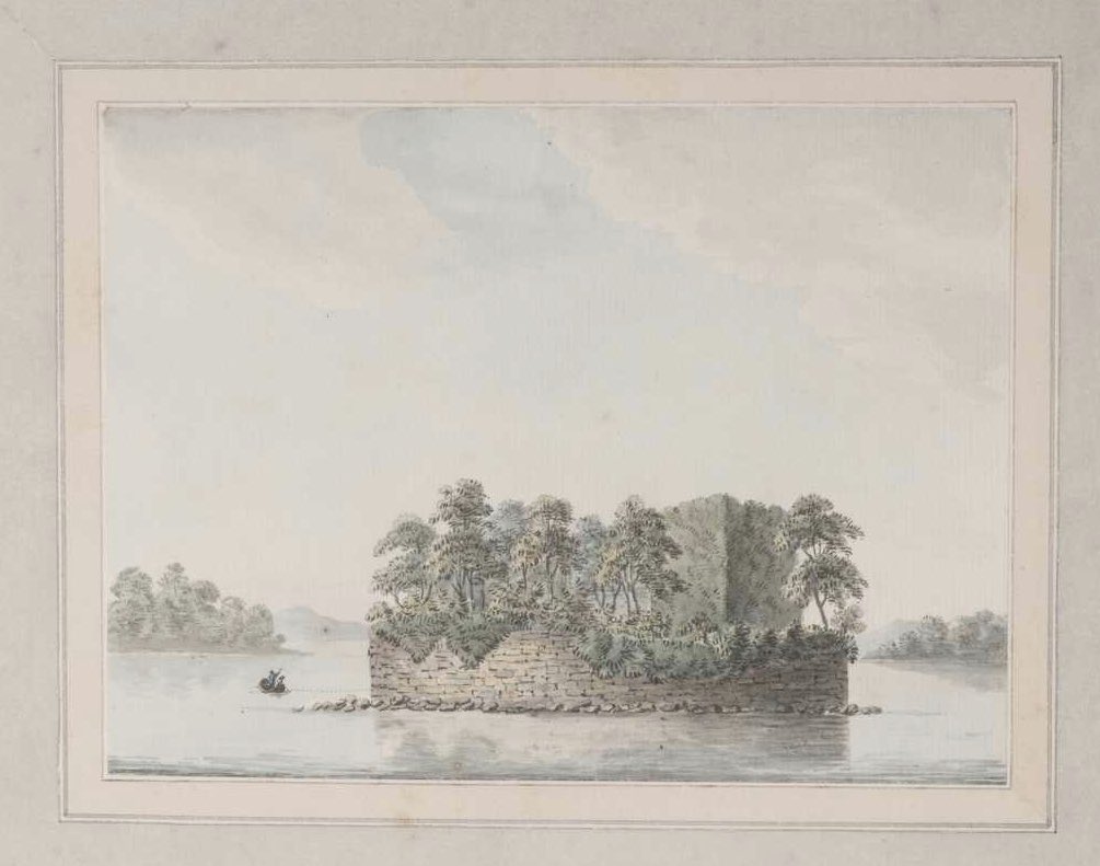 The Annals of Connacht overlaps with that of the Annals of Loch Cé (Lough Key) (TCD MS 1293) they may be the work of the same family. The Loch Cé Annals were owned and copied for Brian MacDiarmata of the monastery of the Holy Trinity at Lough Key. Image: McDermotts Castle