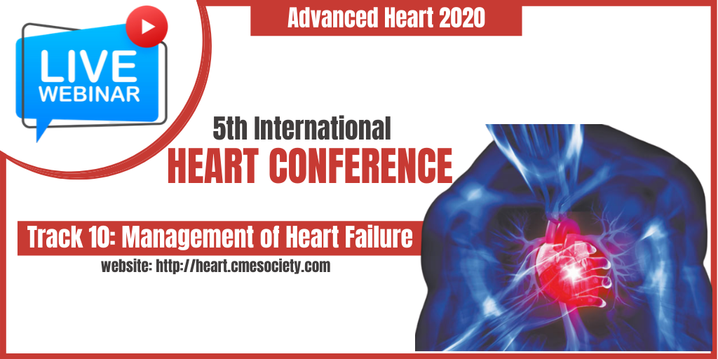 advheart_2020's tweet photo. #webinar - Advanced Heart 2020
Track 10: Management of Heart Failure

Share your research ideas with other cardiac experts - https://t.co/nihGdl5GPO

#cardiotwitter #Cardiology #COVID19 #HeartFailure #HeartDisease #onlinelearning #ehealth #webinars https://t.co/KgVYDLMu1g
