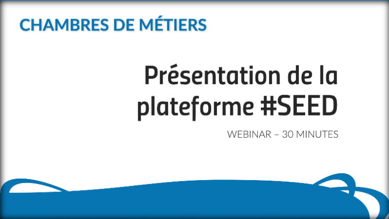 PlateformeSeed's tweet photo. Le Replay "Démonstration de la Plateforme SEED - #ChambredeMétiers" est maintenant disponible sur la Plateforme Seed!
Inscrivez-vous gratuitement pour visionner la présentation de la plateforme de formation digitale.
👉 https://t.co/y3JABN0G9v
#webinar #formation #DigitalLearning https://t.co/GlJNeS772H