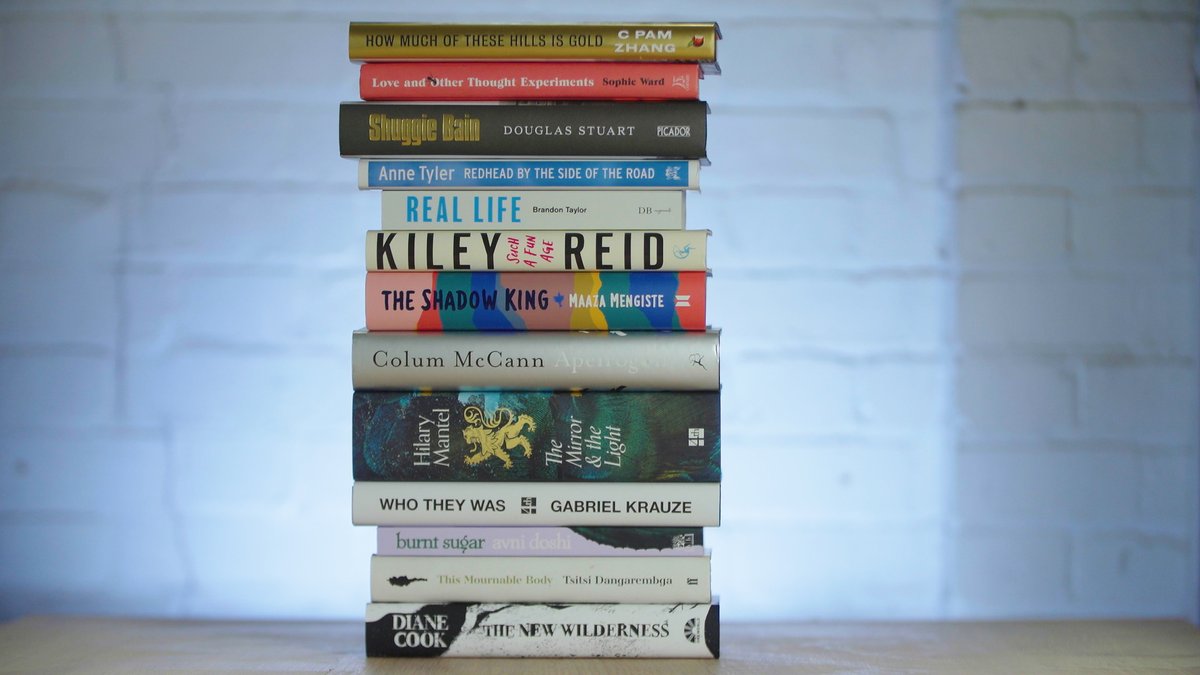 thebookseller's tweet photo. "Unplanned, our final selection encompasses both seasoned favourites and debut talents—a truly satisfying outcome"—this year's 13-strong @TheBookerPrizes longlist sees titles from @HilaryMantel, Anne Tyler, @kileyreid and Avni Doshi  take their places: https://t.co/8kFVDoPuVX https://t.co/zejrKbKk6b