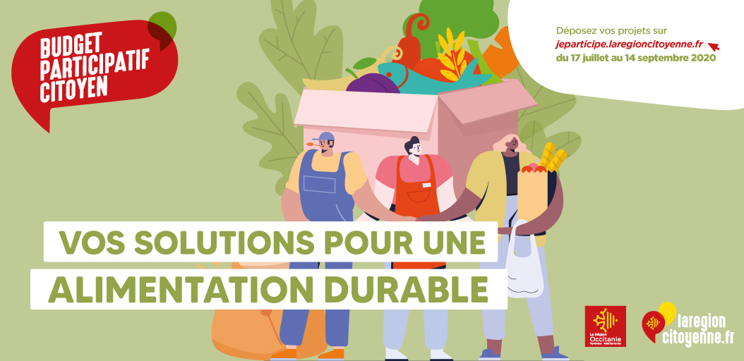 Soyez acteurs de votre #alimentation 😋
En #Occitanie, la #Région favorise l'accès à des produits locaux et de qualité ! Vous souhaitez prendre une part active à cette démarche ?
📅 Déposez votre projet avant le 14 septembre 👇jeparticipe.laregioncitoyenne.fr/project/budget…
_
#LaRégionCitoyenne