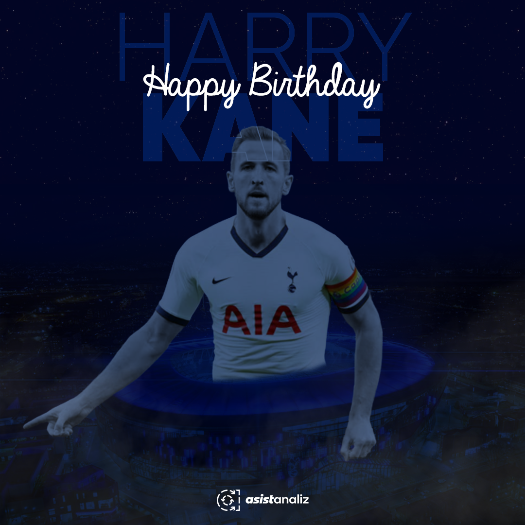 Dünyan n en pahal santrforlar ndan biri olan Harry Kane\in bugün do um günü!

Happy Birthday, 