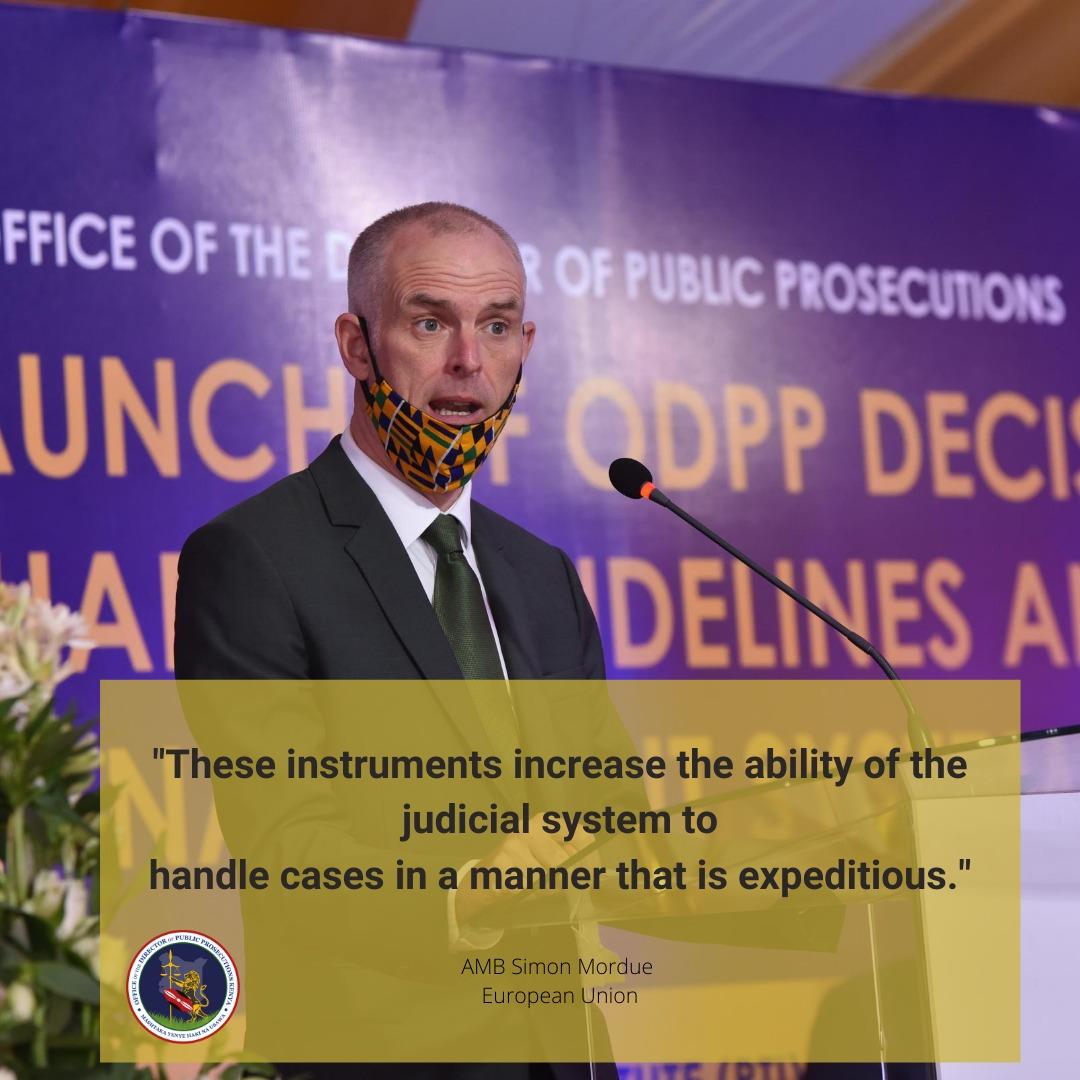ODPP_KE's tweet photo. ODPP has been applauded by stakeholders on the milestone to have Guidelines on the Decision to Charge as it will speak to the work of all actors in the criminal justice sector. #DecisionToCharge_ODPP #ODPPCaseManagement https://t.co/hdaaF79oHR