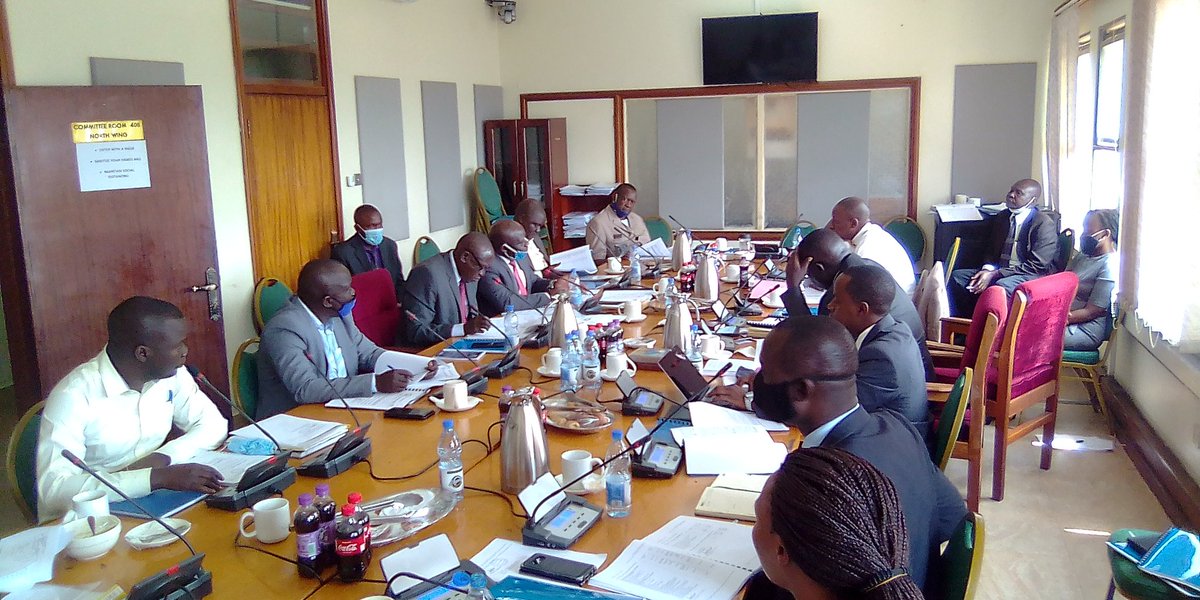 pwatchug's tweet photo. A delegation from @LIRA_UNIVERSITY led by Mr Augustine Onyag - Atubo (Accounting Officer) is appearing before the Parliamentary, Public Accounts Committee - ( PAC- Central) to respond to the Audit queries for FY 2018/19. #accountability https://t.co/DZhlQpgzff