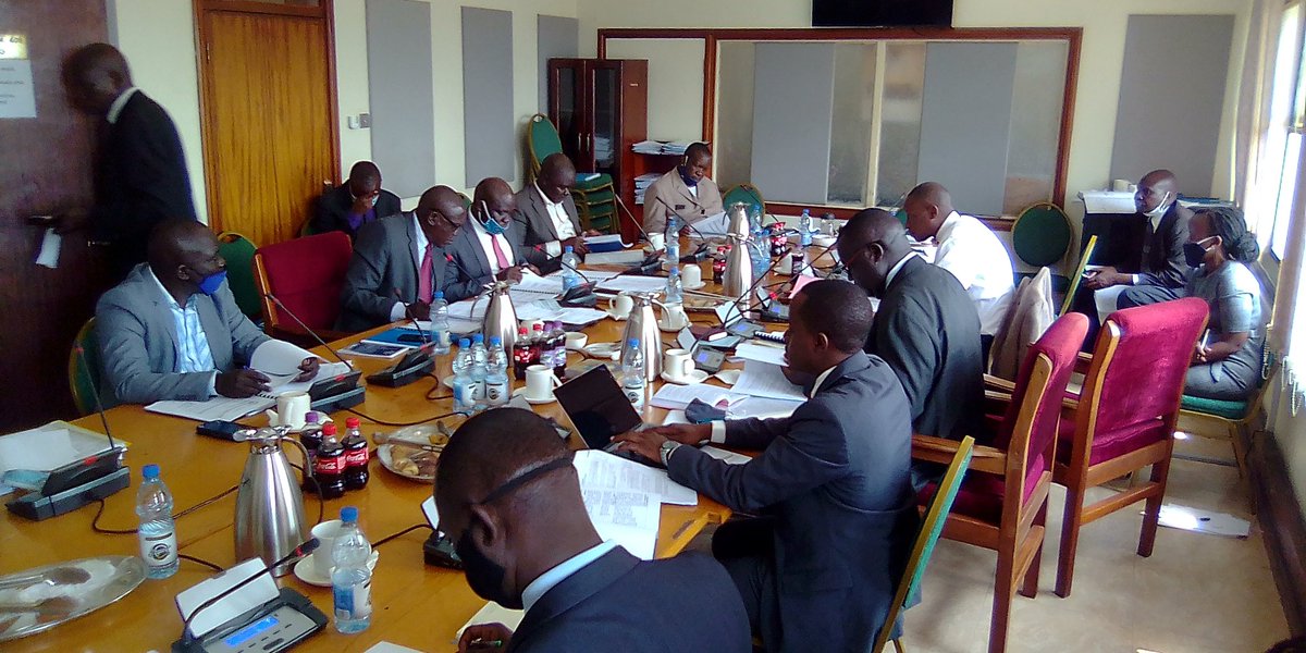pwatchug's tweet photo. A delegation from @LIRA_UNIVERSITY led by Mr Augustine Onyag - Atubo (Accounting Officer) is appearing before the Parliamentary, Public Accounts Committee - ( PAC- Central) to respond to the Audit queries for FY 2018/19. #accountability https://t.co/DZhlQpgzff