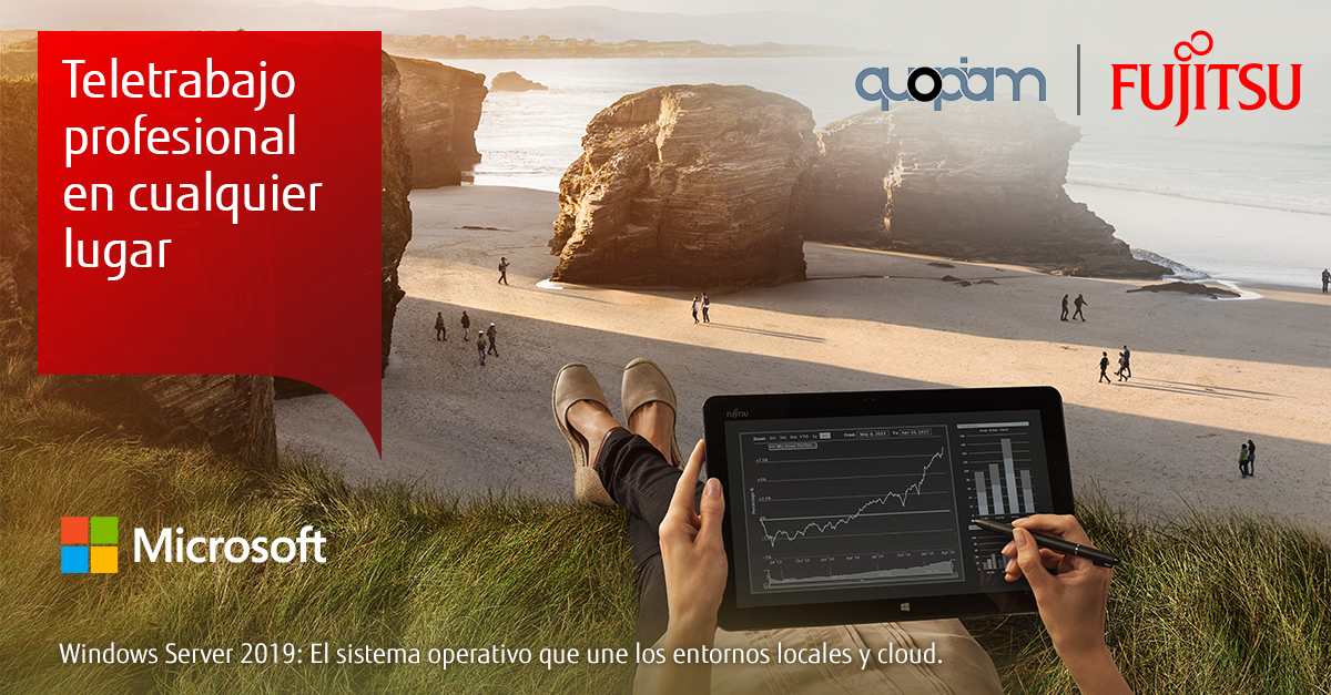 ComputerworldES's tweet photo. Únete a este #webinar de @Fujitsu_ES y #Quopiam y descubre cómo facilitan el trabajo al profesional de la #pyme con soluciones para el #teletrabajo fáciles y eficaces para conseguir la máxima productividad de sus trabajos. @MicrosoftES #transformandolasTI https://t.co/L1oBa8dUAC https://t.co/oHRgbGuRnj
