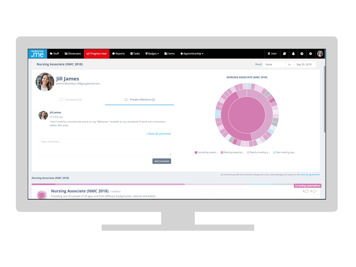 MyshowcaseMe's tweet photo. Visualise Learner Progress &amp; Performance with ease, using our ePortfolio, https://t.co/HL1PqZhvHq

Find out about our new Progress Views by requesting a demo today: https://t.co/zss8LyKtyi

#livetracking #studentprogress #eportfolio #visualise #demo

https://t.co/wIOtjdrmll https://t.co/i6W2fpegKS