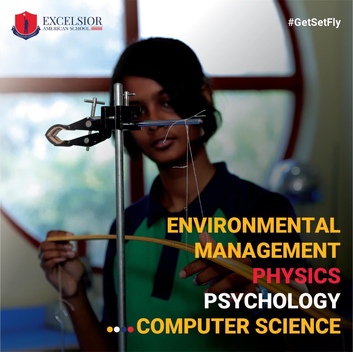 EAS_Gurugram's tweet photo. Excelsior American School aims to nurture every student’s skills and ability to think. 
We help our students excel by allowing them to choose between different subject groups according to their interests and preferences. Swipe to see how!
Admissions open.
#GetSetFly https://t.co/hAptJOKdet