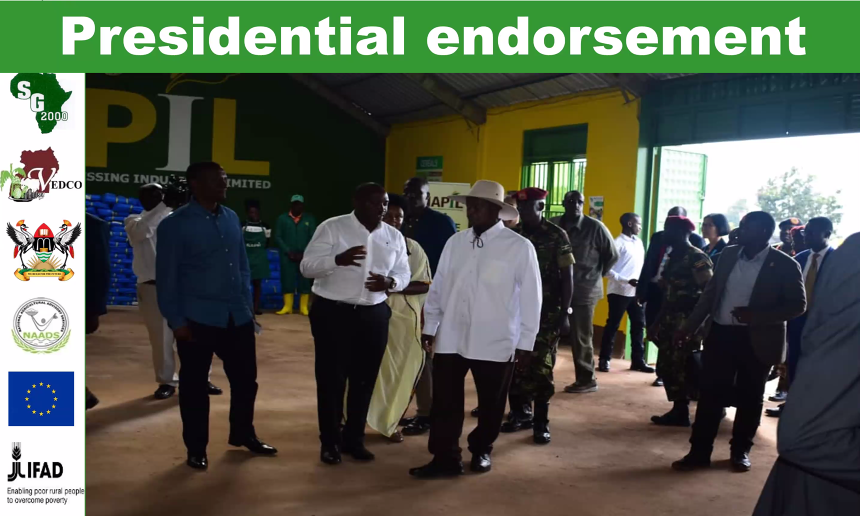 MakCAES's tweet photo. President @KagutaMuseveni has endorsed establishment of Regional Farm Service Centers (RFSCs) in the 22 accredited centers. 

One of @MAAIF_Uganda's contribution towards wealth creation for local Farmers. #AgExtUG2020 https://t.co/TFr0jU3dKA