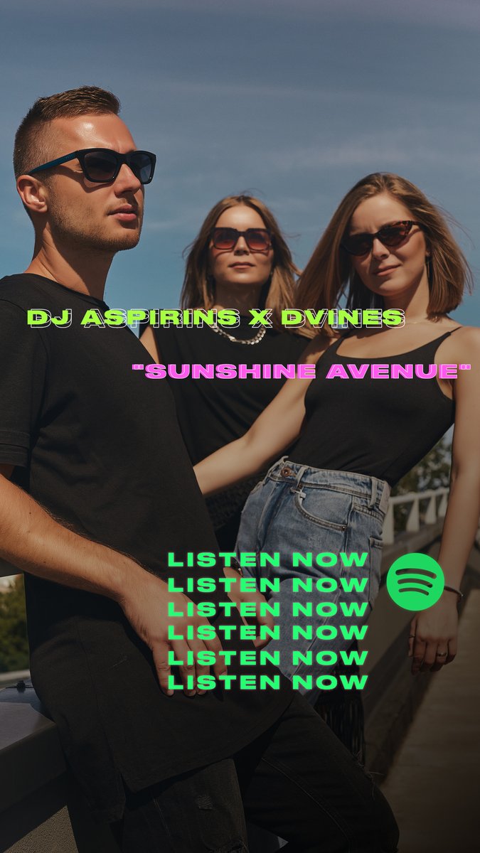 ❗️SAVE IT TO YOUR SPOTIFY PLAYLIST ❗️Sunshine Avenue #NUdisco

fanlink.to/dnAb