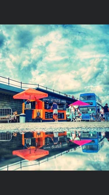 GoDutch5's tweet image. Moules frites @FstoneHbourArm al fresco at its best !!!