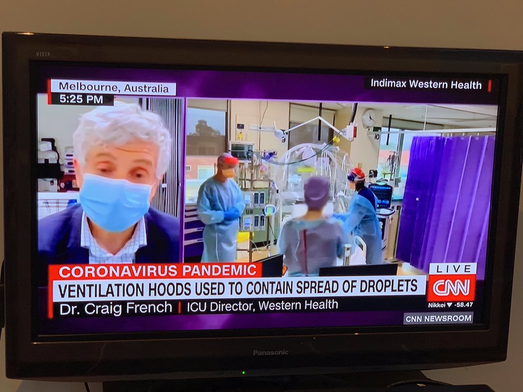 And the story of the little #COVID hood that could goes global. Well done <a href="/western_health/">Western Health</a> &amp; <a href="/unimelb/">University of Melbourne</a>!