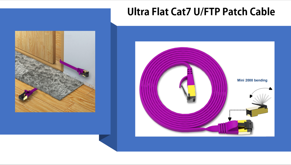behpex's tweet photo. #Behpex new design Ultra Flat CAT.7 Patch Cable is ideal for high density cabling solution.
Reduces the space in cable installation and increase cable pathway capacities.
Saving your time, money and resources, perfectly works for space at a premium.
#UltraCable #CablingSolution https://t.co/VHzsyU8R9V
