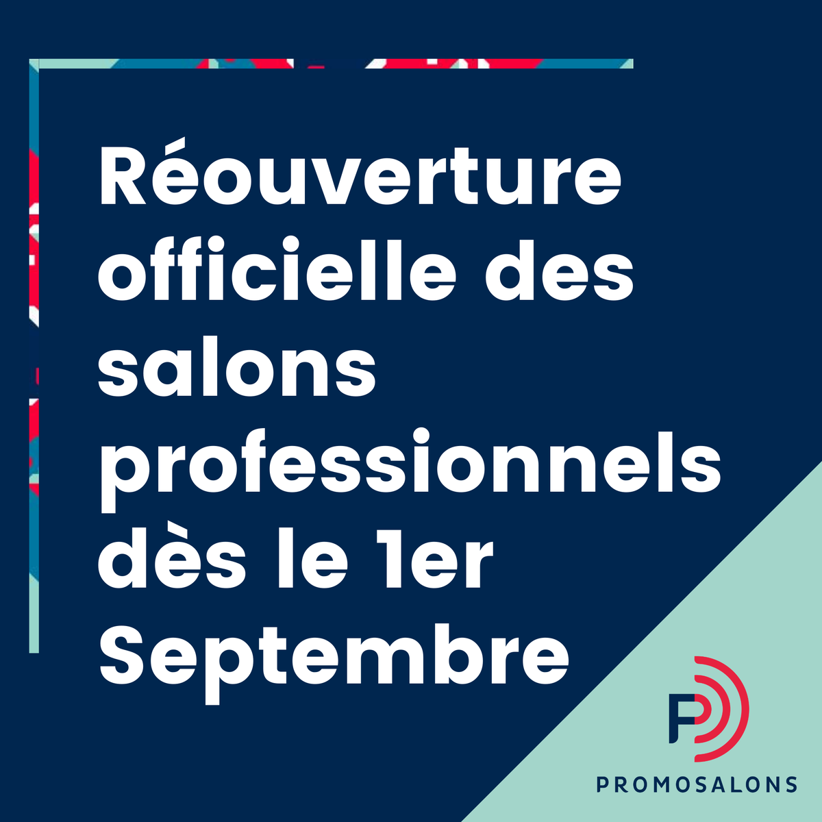 PromosalonsInfo's tweet photo. 🔹Une bonne nouvelle ! Merci au Ministre @franckriester pour son écoute attentive. 
@promosalons s'est aussi exprimé sur les besoins de ce secteur touché de plein fouet par la crise.
#eventprofs #tradeshows https://t.co/6hYDGPrvRH