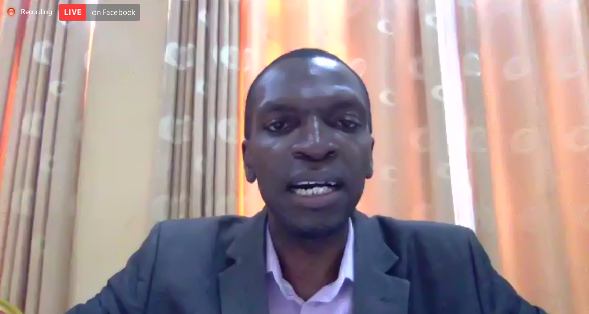 UFAAS13's tweet photo. Closing remarks from @rfmiiro, an extension professional from @MakCAES as we come towards the end of the 3rd National Agricultural e-Symposium. #AgExtUG2020 https://t.co/r2BDt6qmNS