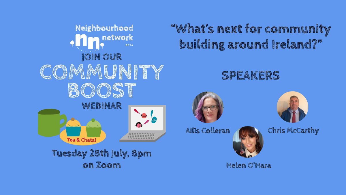 streetfeast's tweet photo. A one hour conversation about what is next for community building around Ireland. Join us from 8pm - all welcome! #thecommunitycall

https://t.co/rA2NcA4eoY https://t.co/PT7nBHksx9