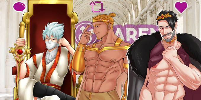Diamonds, crowns & velvet...binds??, cum? and bow down to these fine as royal wine?, #hunks, darling