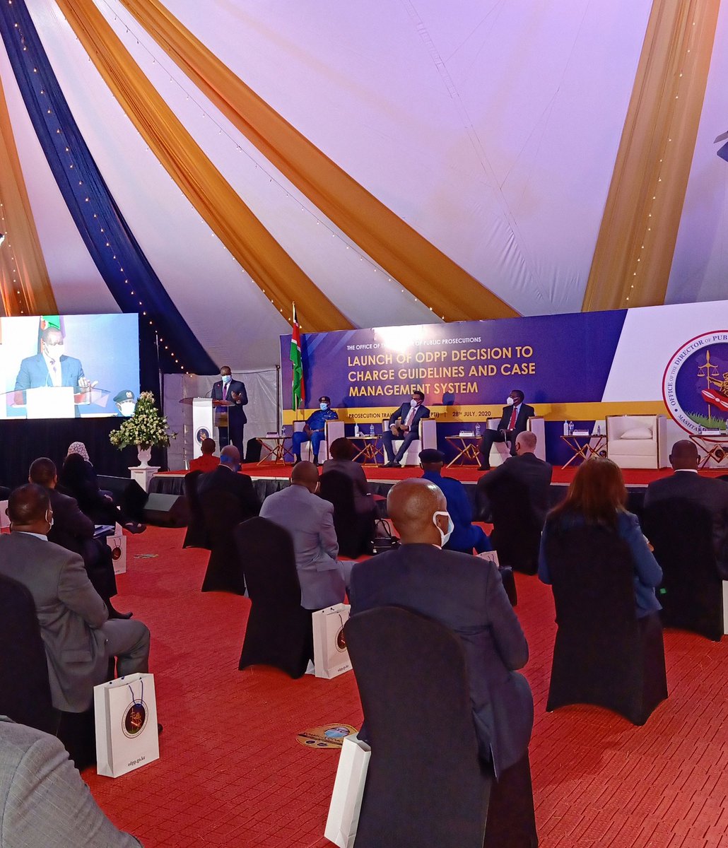TAG_Kenya's tweet photo. The introduction of these policies will ensure that the Justice system is unclogged. "We have seen a significant decrease of remandees in our correctional facilities." @FredMatiangi #ODPPCaseManagement #DecisionToCharge_ODPP @InteriorKE @ODPP_KE https://t.co/tgfOljAHqF