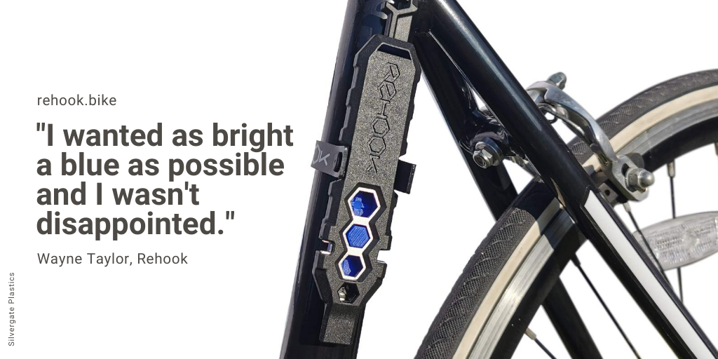 Silvergate_UK's tweet photo. "I wanted as bright a blue as possible and I wasn't disappointed." Read how we developed the colour for a new product being launched by Dragons' Den victor Wayne Taylor: https://t.co/ctj7FV6fSj
@rehook_bike #rehook #rehookplus #dragonsden #newproductdevelopment #colourmatch https://t.co/NALDQryOH9