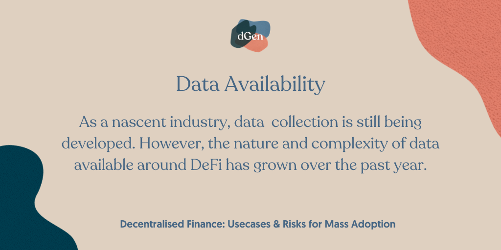 dGenOrg's tweet photo. 2/Data Availability - API’s like CovalentHQ, @Nansen_ai, and @Blocknative are improving data📊 available for #DeFiUsers. https://t.co/sShJveK6Es