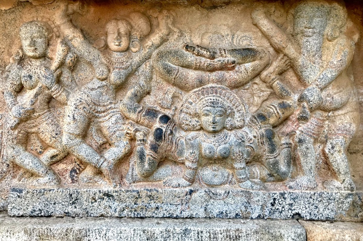 sujithdhev's tweet photo. @Sanskritii_1 @punarutthana @RadharamnDas @missionkaali @TVMohandasPai @mariawirth1 @TempleSave The images are actually from Airateswara temple, Kumbakonam, TN. A world heritage site. https://t.co/nrnnYWiTVs
