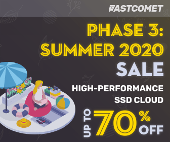 updatedreviews's tweet photo. FASTCOMET Summer 2020 Sale! Save 70% on all Shared Hosting Plans &amp; Locations - Starting from $2.95/mo.: https://t.co/pd3rh5Z3mm Also get UP TO 40% Off CLOUD VPS AND
DEDICATED SERVERS + FREE MIGRATION &amp; 24/7 SUPPORT: https://t.co/LSwkd8GvUP #UpdatedReviews #summersale #webhosting https://t.co/z4HlthdbVO