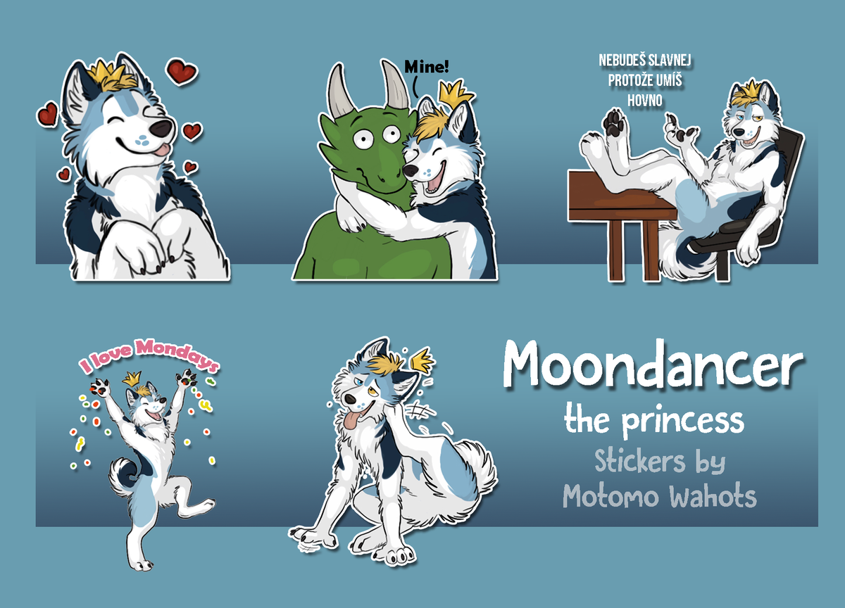 MotomoWahots's tweet photo. Telegram stickers for @MirekMoony https://t.co/PKYOKh9o6m