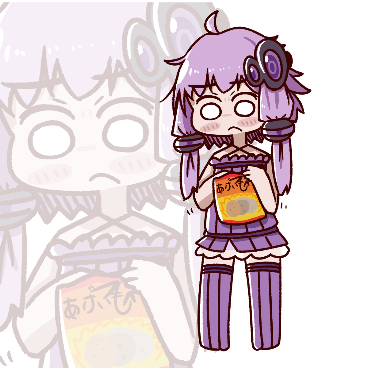 結月ゆかり 「堅い 」|毛玉猫🍄＠Skeb募集中のイラスト