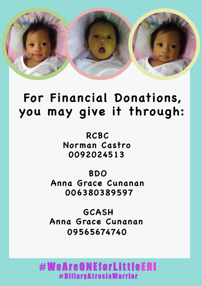 gReyzzz09's tweet photo. We never imagined something like this would happen...

PLEASE PRAY FOR OUR DAUGHTER.... ANY HELP WILL DO...

Thank you and God Bless you all!!!

#WeAreONEforLittleERI #BiliaryAtresiaWarrior https://t.co/bWkXDStAlL