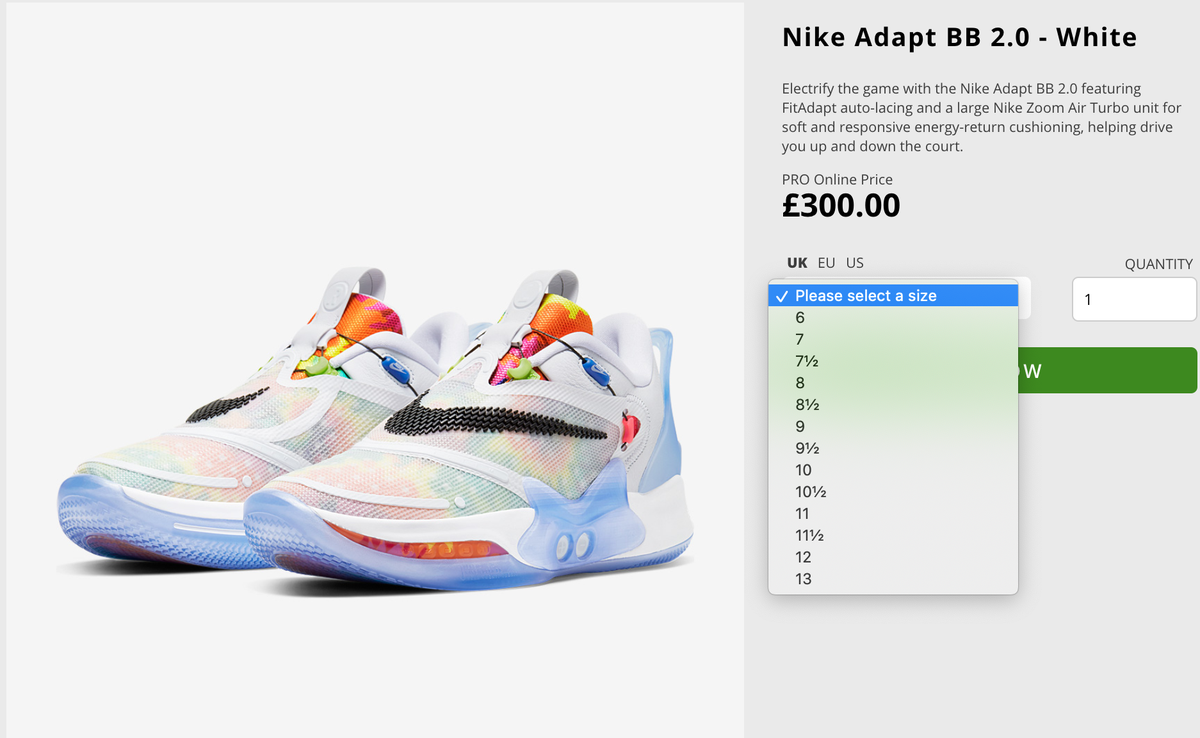nike adapt bb twitter
