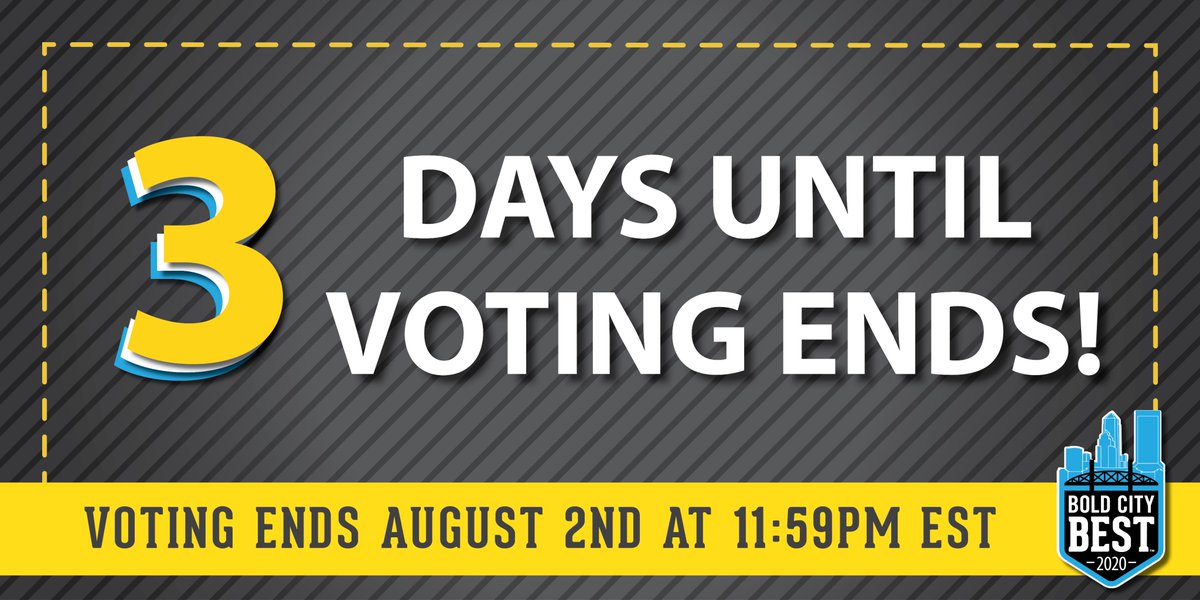 The best businesses in Jacksonville deserve to be recognized. Don't forget to vote for your favorite businesses because voting ends in just 3 days!

Head to boldcitybest.com to vote. #boldcitybest