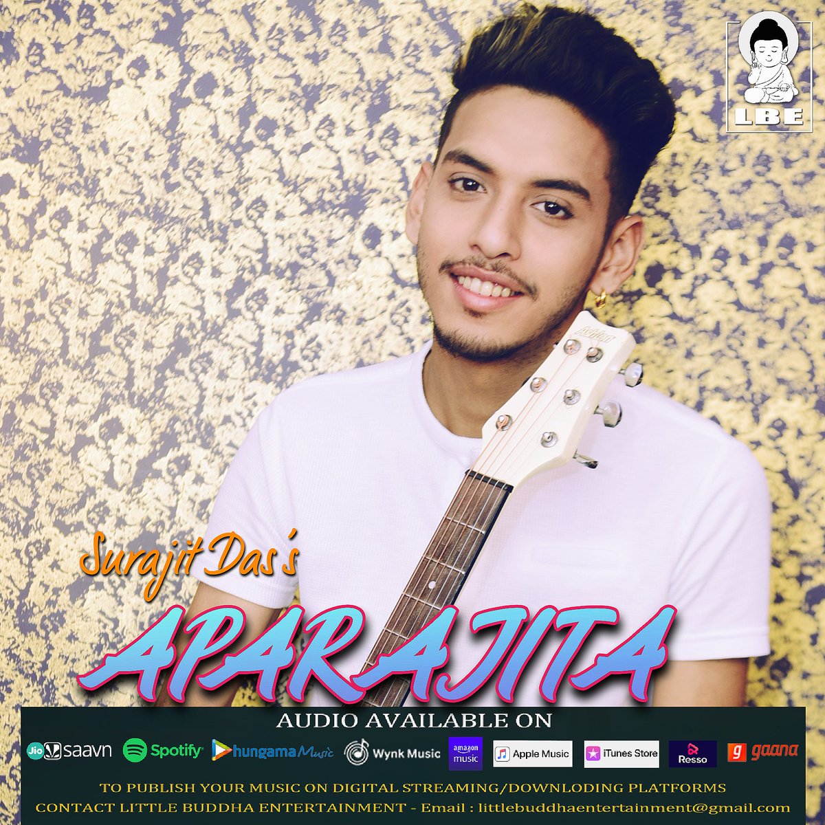 LBE_Official's tweet photo. #Aprajita by Surajit Das full song now available on all major digital streaming platforms.

Lyrical video 👉 https://t.co/SabnHvGXNW

#NewMusic #newsong @JioSaavn @Spotify @WynkMusic @Hungama_com @YouTubeIndia @AppleMusic @iTunes @gaana @SoundCloud @GooglePlayMusic @amazonmusic https://t.co/e4XdvaW3uh