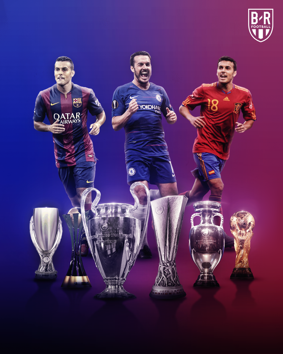 brfootball's tweet image. Pedro turns 33 today.

He&apos;s the only player in history to win every European and international team trophy available to him 🤯