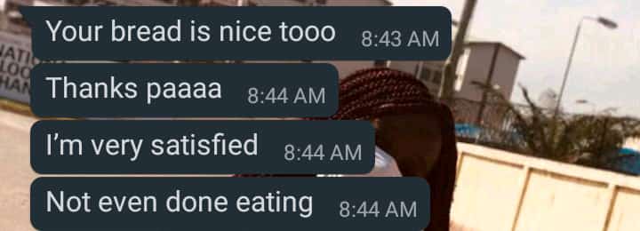 freakyjollof's tweet photo. See what someone ordered from us today. You want some don't you? π
Just enter our dm or contact the number in our bio if you want to have a similar breakfast.
#FreakyBreakfast https://t.co/nEzZ6WsBVk