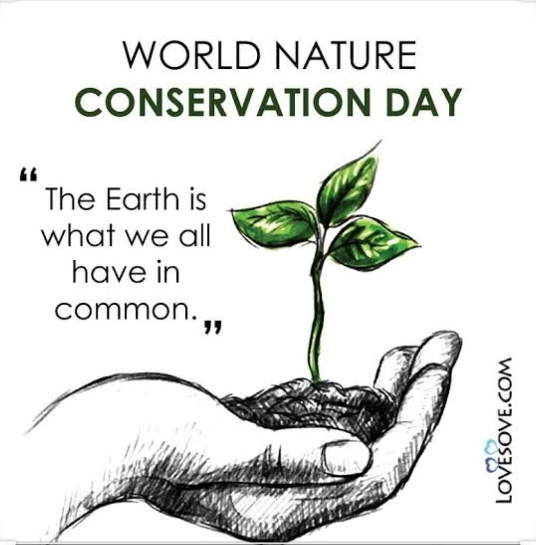 O2p2IN2020's tweet photo. #O2P2IN2020
#ONEPERSONONEPLANT
@Ecosia @ecosians @nature_org @Indianbynature4 @Nature5194 @ServeOurNaure @1trilliontreez @noone21794177 @Treesftf @IamthatIam888 @BetterWorld2019 @1_greenstep @Sujatha_GOgreen @clngrnmorocco
๐๐๐ป๐ณcelebrate World Nature Conservation Day ๐๐ฑโ๏ธ๐๏ธ https://t.co/W1Z9RkQ6Zp