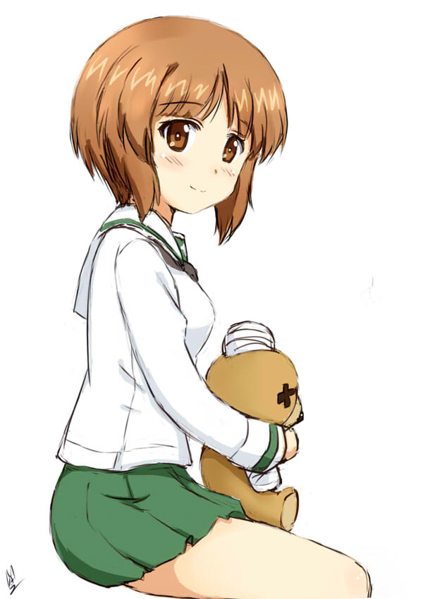 西住みほ 「#進化してたらRT見た人もする

←2015                  」|MA-2㌠のイラスト