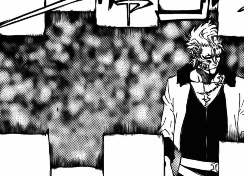 Que ce soit par son numèro 6, ou par ses couleurs, le blanc et le bleu, puis le blanc, le noir et le bleu quand il devient un allié des shinigamis, Grimmjow est une représentation de la Royauté, du pouvoir, de l'imperfection et de l'animalité qui se cache en chacun de nous.