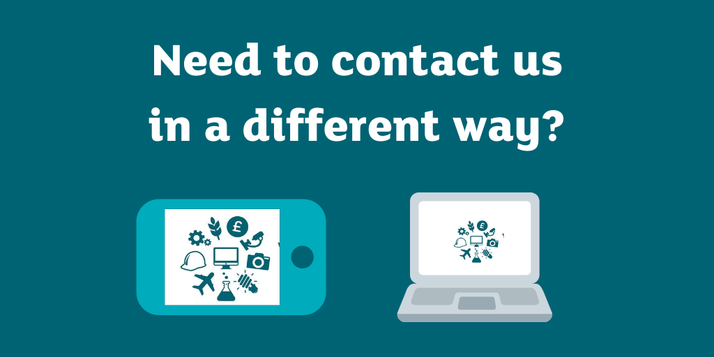 If you can't use a telephone and need a different way to contact our Results Helpline, you can message us at facebook.com/myworldofwork. 💻

British Sign Language users can use <a href="/ContactScotland/">Contact Scotland BSL</a>. You can use their app to sign with an interpreter who will make the phone call for you.