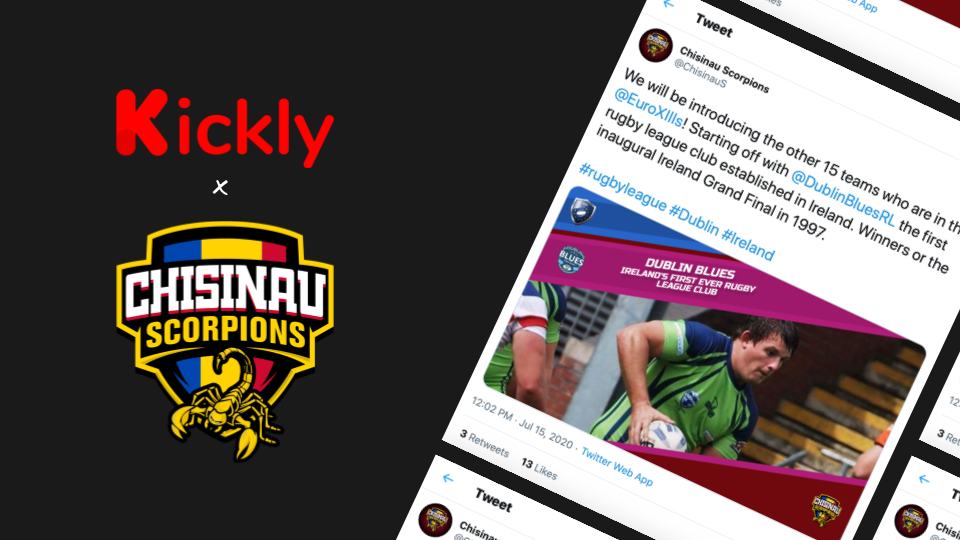 We are happy to announce about this beautiful partnership with kickly.net!

From now on, all our social platforms will be eye-catching and will help create a beautiful community using great visuals provided by this awesome team.

Welcome to the Scorpions Family!