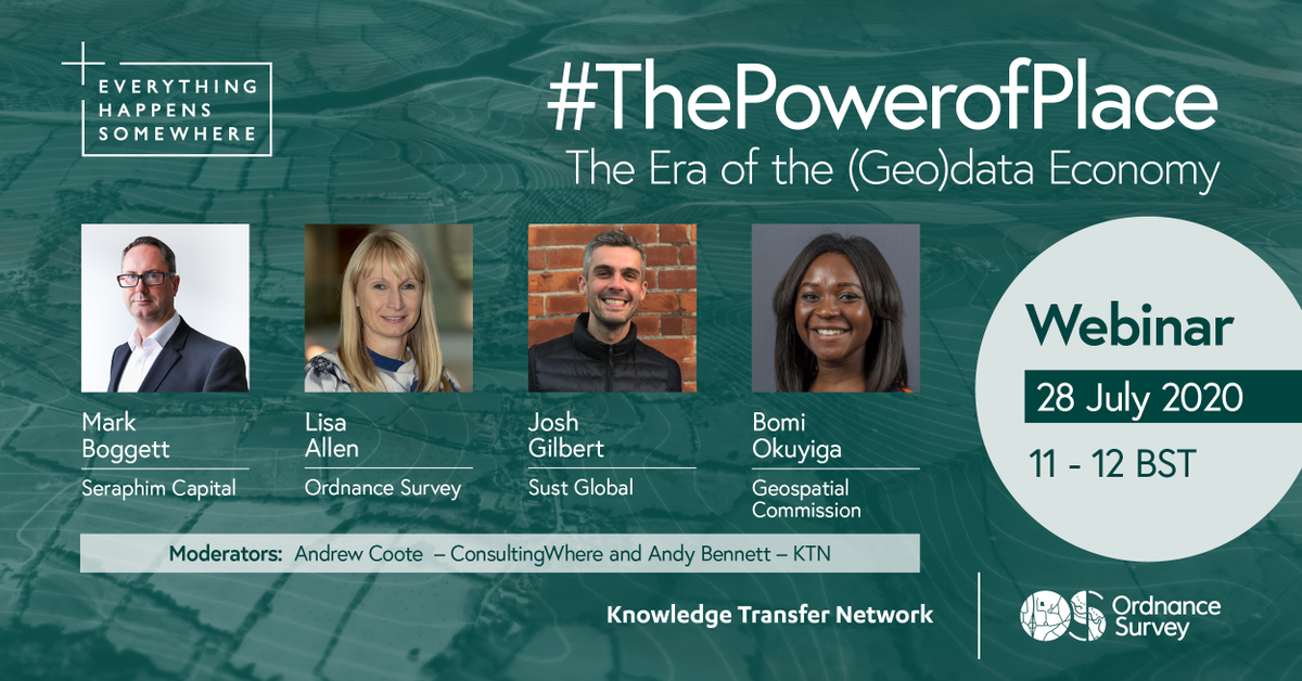 mildthing99's tweet image. Great insights!
@BOkuyiga re @GeospatialC 
@JoshGilbertUK re Geospatial 2.0
@Seraphimspace re inv space tech 
@I_am_LisaAllen re @OrdnanceSurvey provision incl #OSDataHub osdatahub.os.uk
Ch @acoote
#EverythingHappensSomewhere #GIS
#ThePowerofPlace: bit.ly/TPOPlive