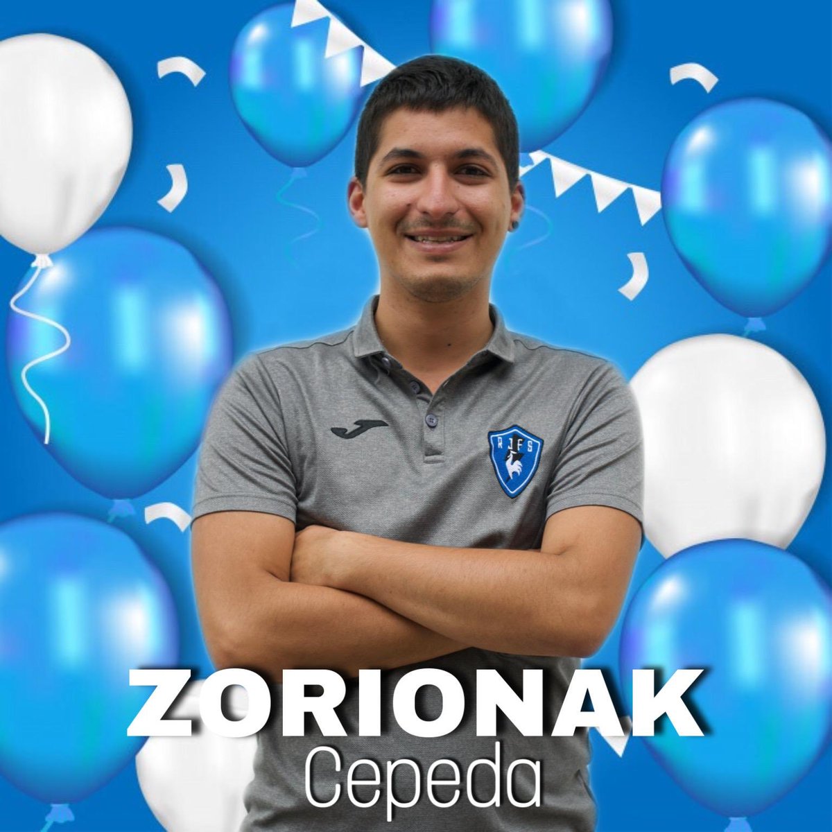 🎂 Hoy cumple años nuestro jugador Cepeda!!!!!!

🎁🎈ZORIONAK!!! FELICIDADES!!!

#ZorionakCepeda #VamosMiRayito