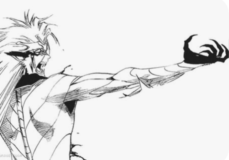 alimentaire, pas ailleurs. Et il le sait très bien. Il ne tue que ceux qui ont de la valeur a ses yeux, ceux qui valent le détour. Il est un prince du Hueco Mundo, tout comme Nelliel l'était, et il est parfaitement conscient de son pouvoir et de sa puissance. Il n'a aucun doute