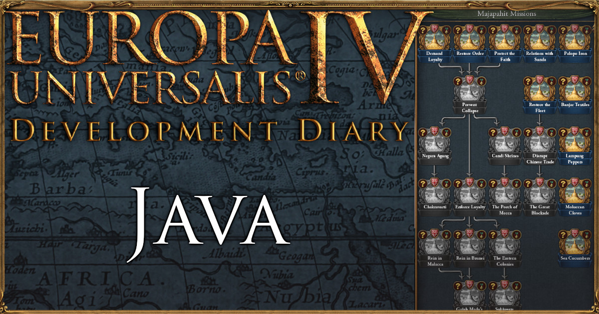 E_Universalis's tweet image. Moving south from the mainland, today we are going to show you what is new for Java. Home of the crumbling remains of the once mighty Majapahit Empire.

👉 pdxint.at/2CSUGMg 👈